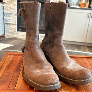 Kenneth Cole Metal of Honor Suede Leather Boots Men’s 10.5 44 Italy